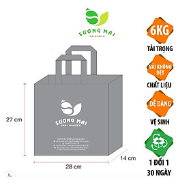 Mua Túi Đựng Hộp Cơm Văn Phòng Chính Hãng SƯƠNG MAI Chất Liệu Vải Dày Dặn Thiết Kế Quai Xách Chắc Chắn SM00260