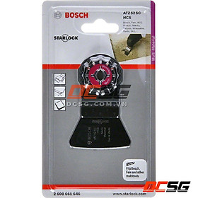 Lưỡi nạo Starlock ATZ52SC cho máy cắt rung Bosch 2608661646 | DCSG