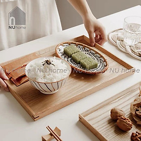 Mua Khay gỗ chữ nhật - Torin  được thiết kế đơn giản bằng chất liệu gỗ tự nhiên cao cấp