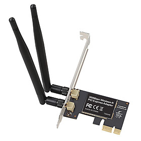 Wireless-N Interface PCI-Express Adapter Card Chip For Computer Laptop