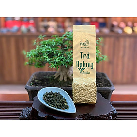 TRÀ OOLONG THUẦN VỤ XUÂN - TRÀ HỖ TRỢ TIÊU HOÁ - ĐẸP DA - ORGANIC OOLONG TEA 