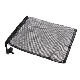 2-5pack Lightweight Mesh Stuff Sack Storage Bag Drawstring for Travel Camping