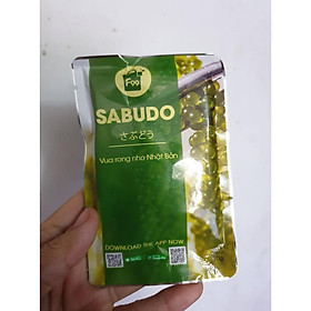 1 gói Rong nho tách nước Sabudo Nhật Bản