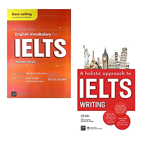 Combo 2 Cuốn Sách Học Ielts Hay- Check Your English Vocabulary For Ielts+A Holistic Approach To Ielts Writing