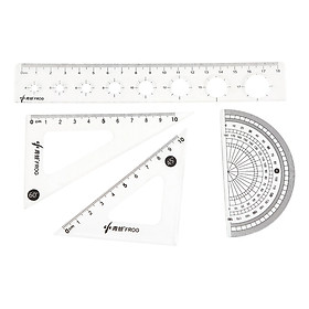Bộ Thước Học Sinh 2T TY-1362 - Màu Ngẫu Nhiên