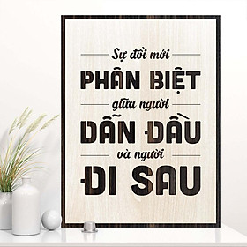 Tranh động lực TBIG105: Sự đổi mới phân biệt giữa người dẫn đầu và người đi sau