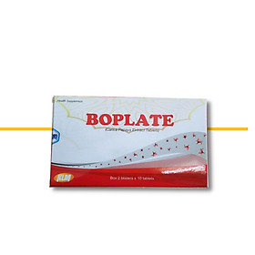 Thực phẩm chức năng BOPLATE - Giải pháp cho người giảm tiểu cầu Hộp 20