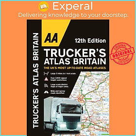 Sách - AA Trucker's Atlas Britain by  (UK edition, paperback)