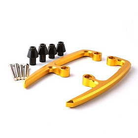 Motorcycle CNC Aluminum Rear Grab Bars Seat Pillion Passenger Rail Handle Armrest Arm Rests for Kawasaki Z650 2017 2018