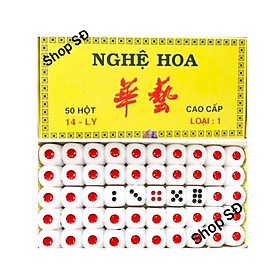 Xí ngầu 14 ly  50 viên hộp