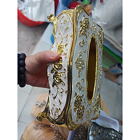 HỘP ĐỰNG GIẤY ĂN CỔ ĐIỂN CHẤT LIỆU HỢP KIM CAO CẤP ( GIAO MẦU NGẪU NHIÊN )
