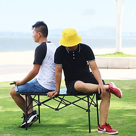 Bàn du lịch dã ngoại gấp gọn dễ dàng di chuyển đem đi chất liệu hợp kim nhôm siêu nhẹ kích thước 70x70x70