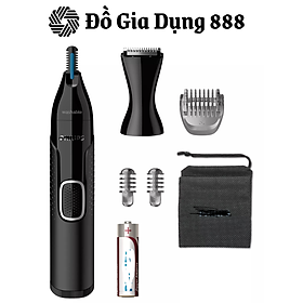 Máy tỉa râu, lông mũi, lông tai, lông mày đa năng Philips NT5650/16 Hàng Đức