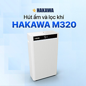 Máy hút ẩm Airdog Hakawa M320 Công Nghệ Khí Nén Dùng Cho Phòng 60m² Hàng Chính Hãng