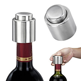 Nắp Chai Rượu Vang Thép Không Gỉ Red Wine