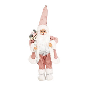 Santa Claus Figurine Ornament Decoration Indoor Table Desk Statue Decor 45cm