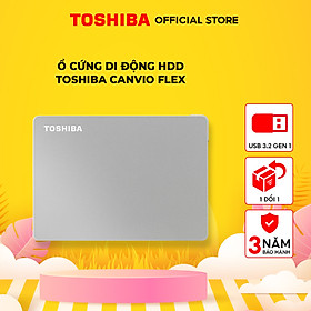 Ổ Cứng Di Động Toshiba Canvio Flex Hàng Chính Hãng - 1TB