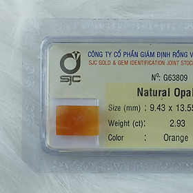 Mua Đá quý chữ Opal tự nhiên chữ nhật