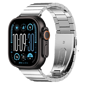 Mua Dây Thép Mắt Ngang cho Apple Watch Series / Apple Watch Ultra Size 40/41/42mm & 44/45/46/49mm - Hàng Chính Hãng