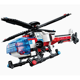 KEEPPLAY - 42116 Bộ đồ chơi xếp hình 3 trong 1 mô hình máy bay biến hình