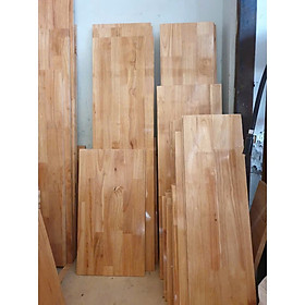 Mua Gỗ Ghép Cao Su 12mm  Gỗ Không Thấm Nước Gỗ làm kệ mặt bàn  giá sách.Phủ keo bóng 2 mặt