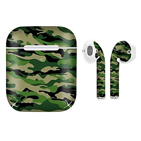 Mua Miếng dán skin chống bẩn cho tai nghe AirPods in hình Rằn ri - RZi002 (bản không dây 1 và 2)