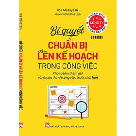 Những điều công ty không dạy bạn – Dandori Bí quyết chuẩn bị và lên kế hoạch trong công việc