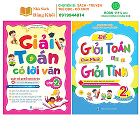 Sách - Combo 2 cuốn Giải Toán Có Lời Văn Lớp 1-2-3 - Toán Đố Lớp 1-2-3 và Giỏi Toán Giỏi Tính - Toán Lớp 1-2-3