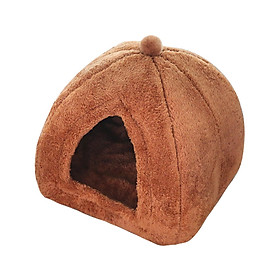Plush cave Bed Pet Bed Sleeping for Rabbits Small Animals Kitten Puppy