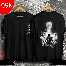 HOT Áo phông unisex in hình Zoro One Piece - Naruto - Dragonball cực ngầu /áo cực chất - M