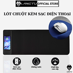 Mua Lót Chuột Cỡ Lớn Kèm Sạc Điện Thoại Không Dây Langtu Store Tiện Lợi Cho Dân Gaming  Văn Phòng Hàng Chính Hãng