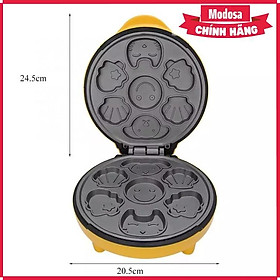 Mua Máy Làm Bánh Nướng Bánh Hình Thú Modosa Magic Cao Cấp Tặng Kèm Máy Đánh Trứng Và Đầu Chuyển 3 Chấu Thành 2 Chấu - Hàng Chính Hãng