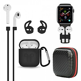 Bộ Phụ Kiện Bảo Vệ Cho Tai Nghe Apple AirPods