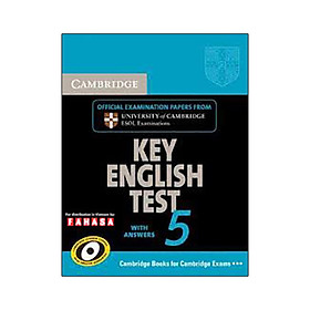 [Download Sách] Key English Test 5 with Answers Reprint Edition - Cambridge