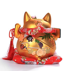 Mua Mèo vàng may mắn Nhật Bản gốm sứ cao cấp