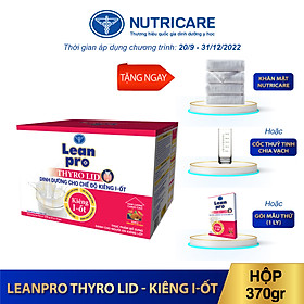 Sữa Lean Pro Thyro Lid – Dinh dưỡng tối ưu cho người kiêng I-ốt, bệnh lý tuyến giáp - 370g