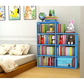 Mua Kệ Sách 2 buồng 7 ngăn/ Kệ để đồ trang trí