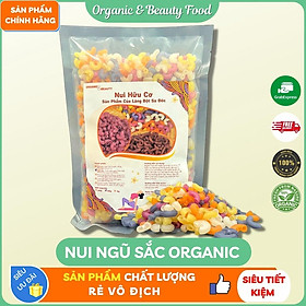 Nui Ngũ Sắc Organic&Beauty - Nui Rau Củ FUMA Eatclean Giảm Cân Healthy