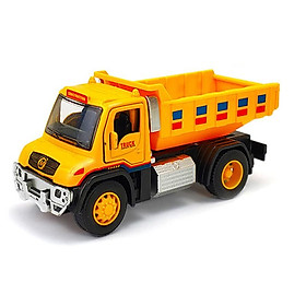 Xe Sắt Công Trình  3 mẫu: Bồn,ben,múc, có đèn,âm thanh,mở cửa,kéo thả để chạy,vừa cầm tay,bé rất thích