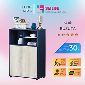 Mua Giá sách gỗ công nghiệp sáng tạo SMLIFE Busuta