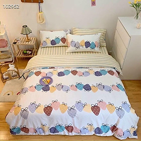 (Nhắn tin chọn Mẫu)Set Cotton Living Hàng Nhập Khẩu Cao Cấp 4 Món Đáng Yêu