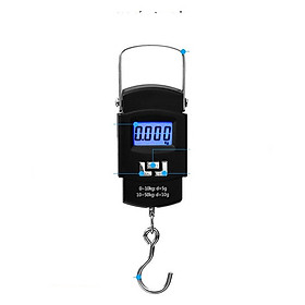 Mua Cân điện tử nhà bếp dạng móc treo cao cấp tải trọng 50kg sai số 5g S50KGM ( Tặng 02 móc treo đồ dán tường nhà bếp ngẫu nhiên )