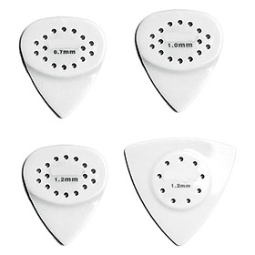 4 Pieces Guitar Pick Plectrums Thumb Finger Picks Lasting Durable for Parts