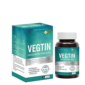 Viên Uống Vegtin Xuyên Tâm Liên ICOPHAR - Hỗ Trợ Giảm Ho