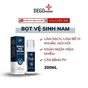 Bọt Vệ Sinh Nam Dego Pharma - Dung Dịch Vệ Sinh Cân bằng PH, Làm Sạch