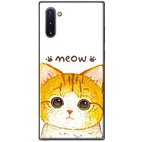 Ốp lưng dành cho Samsung Galaxy Note 10 mẫu Meow