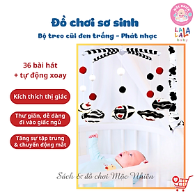 Đồ Chơi Treo Nôi Cũi Tự Động Quay kèm Phát Nhạc 36 Bài Hát Cho Bé Sơ Sinh - Baby Crib Mobile - Lalala baby