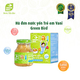 Nước Yến Cho Trẻ Em Green Bird Babi Hương Vani Dễ Uống Ngon Miệng - Hũ 72g