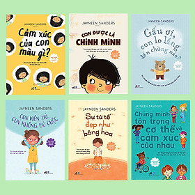 Combo 6 Cuốn (Phát Triển Trí Tuệ Cảm Xúc): Cảm Xúc Của Con Màu Gì? + Chúng Mình Tôn Trọng Cơ Thể Và Cảm Xúc Của Nhau + Con Được Là Chính Mình + Sự Tử Tế Đẹp Như Bông Hoa + Con Kiên Trì, Con Không Bỏ Cuộc + Gấu ơi, Con Lo Lắng Đến Chừng Nào