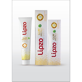 Bộ 2 Kem Đánh Răng- Lipzo Gum Protect 185g và Lipzo Gum Protect 95g tinh chất thiên nhiên